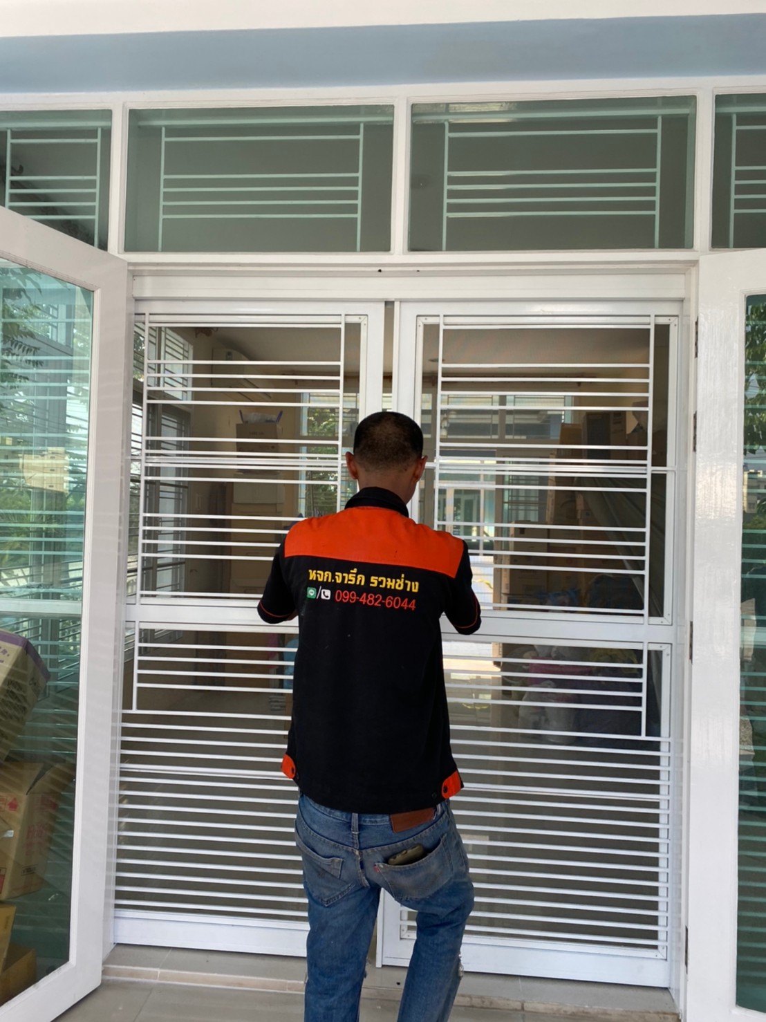 43 - https://pn1983kanchang.com | PN 1986 การช่าง - บริการรับผลิตและติดตั้งงานเหล็กดัด มุ้งลวด ประตูรั้วสแตนเลส กระจกอลูมิเนียม หลังคา กันสาด ต่อเติมบ้าน และปรับปรุงที่อยู่อาศัย ด้วยทีมช่างมืออาชีพ ประสบการณ์กว่า 15 ปี พร้อมรับประกันผลงาน 1 ปี