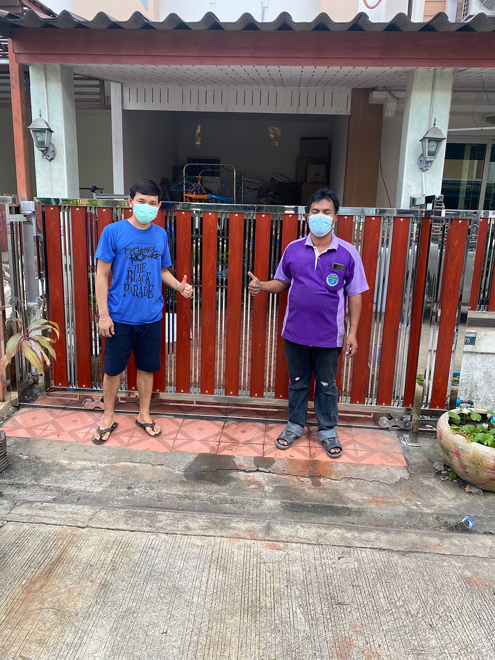 43 - https://pn1983kanchang.com | PN 1986 การช่าง - บริการรับผลิตและติดตั้งงานเหล็กดัด มุ้งลวด ประตูรั้วสแตนเลส กระจกอลูมิเนียม หลังคา กันสาด ต่อเติมบ้าน และปรับปรุงที่อยู่อาศัย ด้วยทีมช่างมืออาชีพ ประสบการณ์กว่า 15 ปี พร้อมรับประกันผลงาน 1 ปี